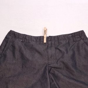 Banana Republic Casual Button Zip Chino Short Shorts Womens Size 4 Blue